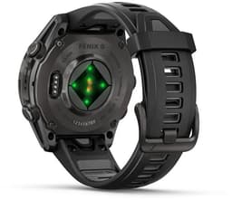 Garmin Fenix 8 Sapphire AMOLED 43 mm Smartwatch - Titanium - Saffierglas - Multiband GPS - Zwart — thumbnail 2