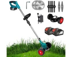 Innovastore Draadloze Elektrische Grasmaaier - Grasmaaier - Trimmer - Tuingereedschap - 3-in-1 Veelzijdige Snijder- 1500W