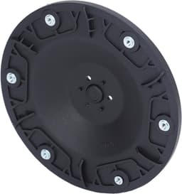 Vervangende Grasmaaier Schijf met 6 Openingen en M4 Draad - Nylon Disc van 27,2 mm Dikte voor Oude of Beschadigde Draaitafels, Tuinaccessoires en Grasmaaiers — thumbnail 1