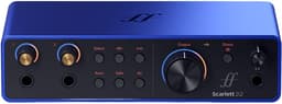Focusrite Scarlett 2i2 Anniversary Edition Limited Edition Audio Interface (Blauw) — thumbnail 3