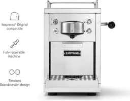 Sjöstrand The Original 2.0 - Espresso Capsule Machine - Steel - Zilver — thumbnail 5