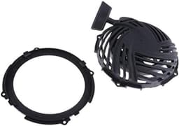 Pull Recoil Starter - Terugslagstarter Grasmaaier - Grasmaaier Starten - Auto-terugslag Smoormontage - 16cm Diameter - Zwart — thumbnail 1