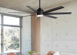 Plafondventilator Lucci Air Atlanta Led | 142 cm | Outdoor | Inclusief Lamp | Mat zwart — thumbnail 3
