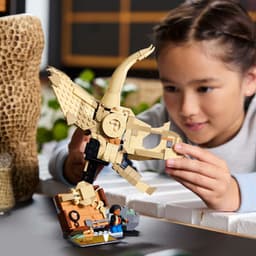 Lego Jurassic World 76969 Dinosaurusfossielen: Triceratops Schedel Bouwstenen — thumbnail 4