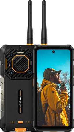 Ulefone Armor 26 Ultra Walkie-Talkie 17,2 cm (6.78") Hybride Dual SIM Android 13 5G USB Type-C 12 GB 512 GB 15600 mAh Zwart — thumbnail 1