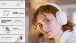 Edifier W800BT SE - Bluetooth koptelefoon / Zwart — thumbnail 5