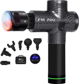 FYSIO MASSAGE GUN PRO - Sport en Relax Massage - Professioneel - Warm & Koud functionaliteit - Inclusief 7 opzetstukken - 30 massagemodus — thumbnail 1