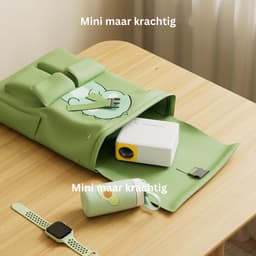 MKSS® Mini Beamer - Mini Projector - Mini Beamer Smartphone - Wit — thumbnail 5