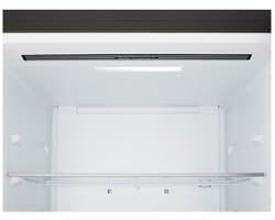 LG GBBS312CEV koel-vriescombinatie Vrijstaand 333 l Zwart