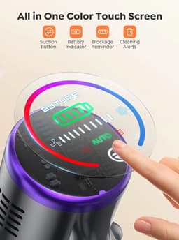 Rolu Steelstofzuiger – Steelstofzuiger Draadloos – Extreem Krachtig – 48 Kpa – Gebruik Tot 55 Minuten – HEPA Filter – 1.5 Liter Stofreservoir – 3 Standen — thumbnail 5