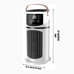 Aurixi® Airco Zonder Afvoerslang - Luchtkoeler - Aircooler - 7 Standen - Mobiel - Wit - 16cm x 16cm x 16cm — thumbnail 5