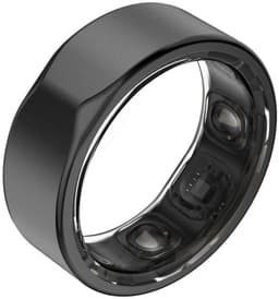Kuno Ring 2 – Smart Ring – Slaapmonitor – Hartslag & Activiteitentracker – Stappen & Calorieën Meten – Zonder Abonnement – Waterbestendig – Zwart Maat 6 — thumbnail 1