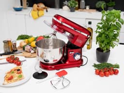 Krachtige 1500W Keukenmachine RVS Kom 5.5L - 6 Snelheden & 4 Accessoires — thumbnail 4