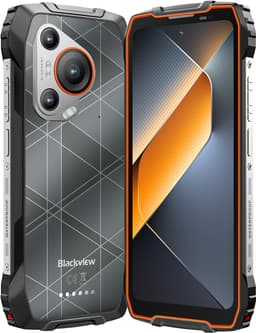 Blackview BL7000 - Smartphone 5G - 6.78 inch - Android 15 - 24GB RAM - 512GB ROM - 50MP Camera - 7500mAh - IP68 Waterdicht - NFC - OTG - GPS - FM - Oranje — thumbnail 3