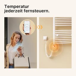 Elektrisch Verwarmingspatroon met Thermostaat voor Handdoekradiator 600W WiFi Bestuurbaar — thumbnail 5