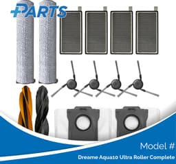 Dreame Aqua10 Ultra Roller Complete Onderhoudsset (Plus.Parts® alternatief voor RAK67 / RAK70) — thumbnail 1