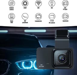 RWB® Dashcam Voor en Achter - Dashcam - Dashcams - Zwart - ‎9 x 4 x 5 cm — thumbnail 2