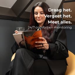 NOLATR Smart Ring LUX Slimme Ring - Stappenteller & Hartslagmeter - Zilver - Nederlandse App - Zonder Abonnement - Maat 9 — thumbnail 4