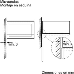 Bosch BFL520MS0 - inbouw monofunctionele magnetron — thumbnail 2