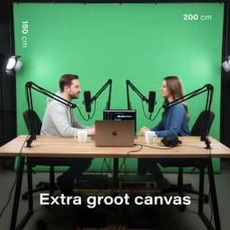 Green screen - 200x150 doek - Voor Fotografie - Achtergrond voor fotostudio - Achtergronddoek - Luft — thumbnail 5