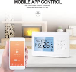 Slimme WiFi Thermostaat met App en Spraakbediening voor Gasboilers — thumbnail 3