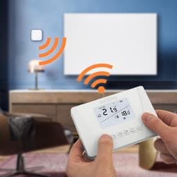 Draadloze Programmeerbare Thermostaat Set met Ontvanger voor CV-ketel en Elektrische Verwarming — thumbnail 4