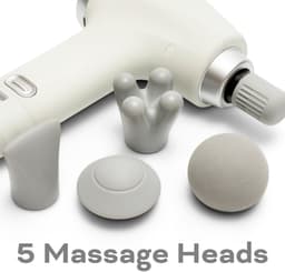 Reviber RV-MALP Gen 3 Deep Tissue Percussion Massager - USB oplaadbaar - 5 opzetstukken - verlengbare handgreep — thumbnail 4