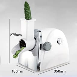 Elektrische Keukenmachine - Snijder Rasp - Snel Bereiden - Krachtige Motor - Compact Formaat — thumbnail 4