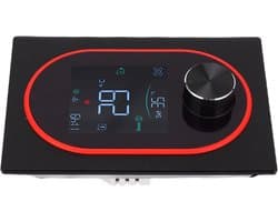 Slimme Thermostaat - Verwarming Thermostaat - Water Verwarmen - WiFi Bediening - 5-35℃ - Zwart