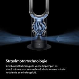 Torenventilator - Vloerventilator - Kamers Verkoelen - Bladloos Ontwerp - 10D x 10B x 10H mm - Wit — thumbnail 1