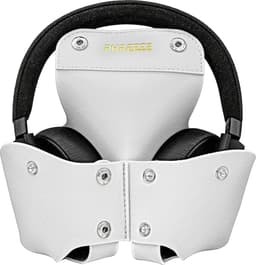 Phreeze Koptelefoon Hoes geschikt voor o.a JBl, Sony, Bose Hoofdtelefoon - Opberghoes - Hygienisch - Headphone Case - Zacht PU leer - Wit — thumbnail 5