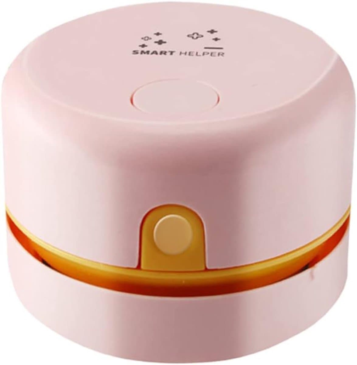 Mini Stofzuiger - Draagbaar Bureau Vacuüm - Snel Kleine Kruimels - USB Oplaadbaar - Compact Ontwerp - Roze — afbeelding 1