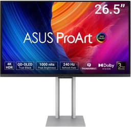 ASUS ProArt Display PA27UCDMR - 4K UHD Grafisch Design Monitor - USB C 96W - USB Hub - Thunderbolt 4 - kleurechtheid ΔE < 1 - 240hz - 0.1ms - 27 inch — thumbnail 1