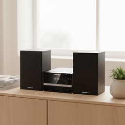 Blaupunkt MS9BT - Stereo set - micro-toren - FM-radio AUX - vermogen 20 W RMS, wekker, CD/MP3/USB/AUX — thumbnail 3
