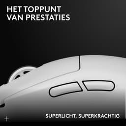 Logitech G PRO X Superlight 2 Lightspeed Draadloze Gaming Muis Wit — thumbnail 4