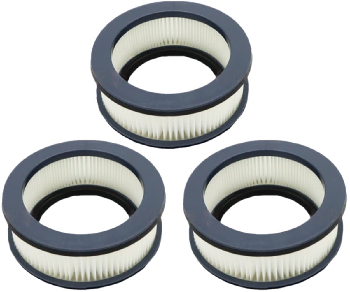 Motorfilters - 3 stuks - Post Motor Filter - Geschikt voor ROWENTA X-Force Flex 11.60 12.60 14.60 15.60 Cordless Vacuum Cleaner - Vervangt - Filter - Vervanging ZR009008 — afbeelding 1