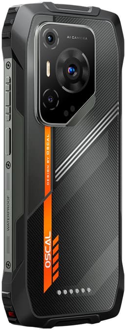 OSCAL PILOT 3 Robuuste Smartphone - 36GB RAM - 256GB ROM - 7500mAh - 6.78 Inch - Android 15 - IP68 Waterdicht -5G Dual SIM - NFC - Zwart — thumbnail 2