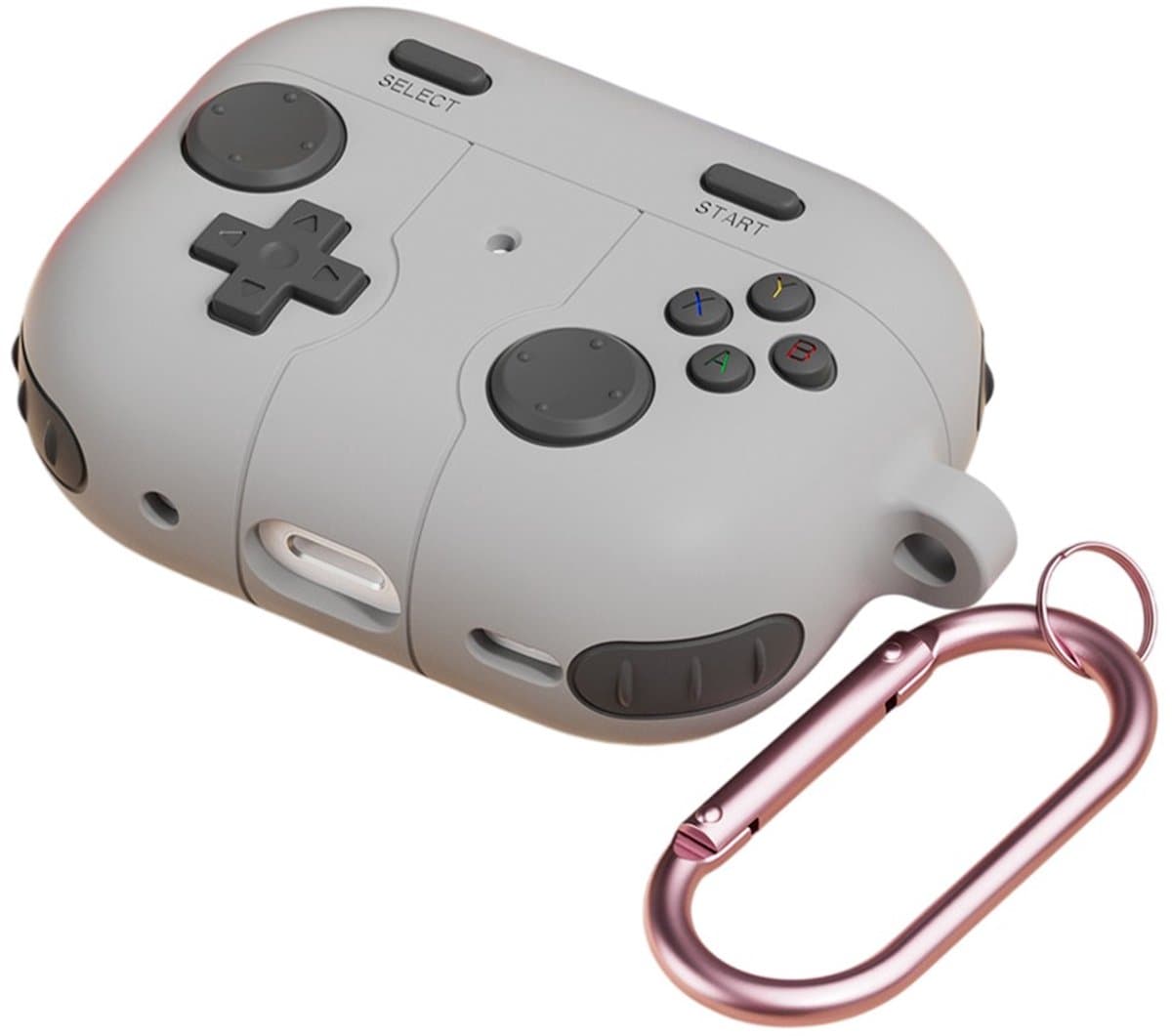 Telestore - hoesje geschikt voor AirPods 3 Pro soft case cover - grijs Game Console - TPU hoesje Beschermhoes - AirPods 3 Pro Cover - AirPods 3 Pro hoesje - Geschikt voor Apple Airpods 3 Pro - gel hoesje — afbeelding 1