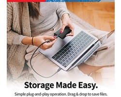 Draagbare 4TB Externe Harde Schijf - USB 3.0 Opberglijf voor PC