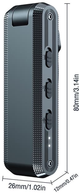 Infrarood nachtzicht Type-C oplaadbaar rijrecorder R — thumbnail 2