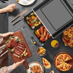 Thuys – Dubbele Airfryer – Heteluchtfriteuse – Duo Airfryer – 9 L – 36 x 40 x 32cm – Zwart — thumbnail 4