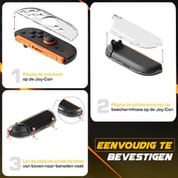 Nexsel Accessoires Set Geschikt voor Nintendo Switch 2 Console - Complete Must-Have Kit Inclusief Case, Beschermhoes, Joy Con Hoesje, Screenprotector, Thumb Grips — thumbnail 3