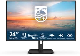 Philips Monitor 23.8 24E1N1200A/00 Ips Fhd 120Hz Hdmi Dp Vga Met Luidsprekers — thumbnail 1