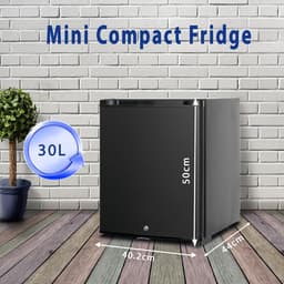 Lexium Mini Fridge for Drinks - Kleine Koelkast - Mini Koelkasten - Minibar - Mini Fridge - Mini Koelkast - Mini Koelkastje - — thumbnail 2