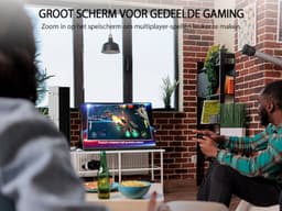 UPERFECT Portable Monitor J02 18.0" 2560*1600 HDMI:120Hz TYPE-C:144HZ draagbaar monitor IPS 100% DCI-P3 draagbaar scherm with Dual USB-C/VESA Mount,for Laptop/Switch/MacBook (VESA Mount ) — thumbnail 4