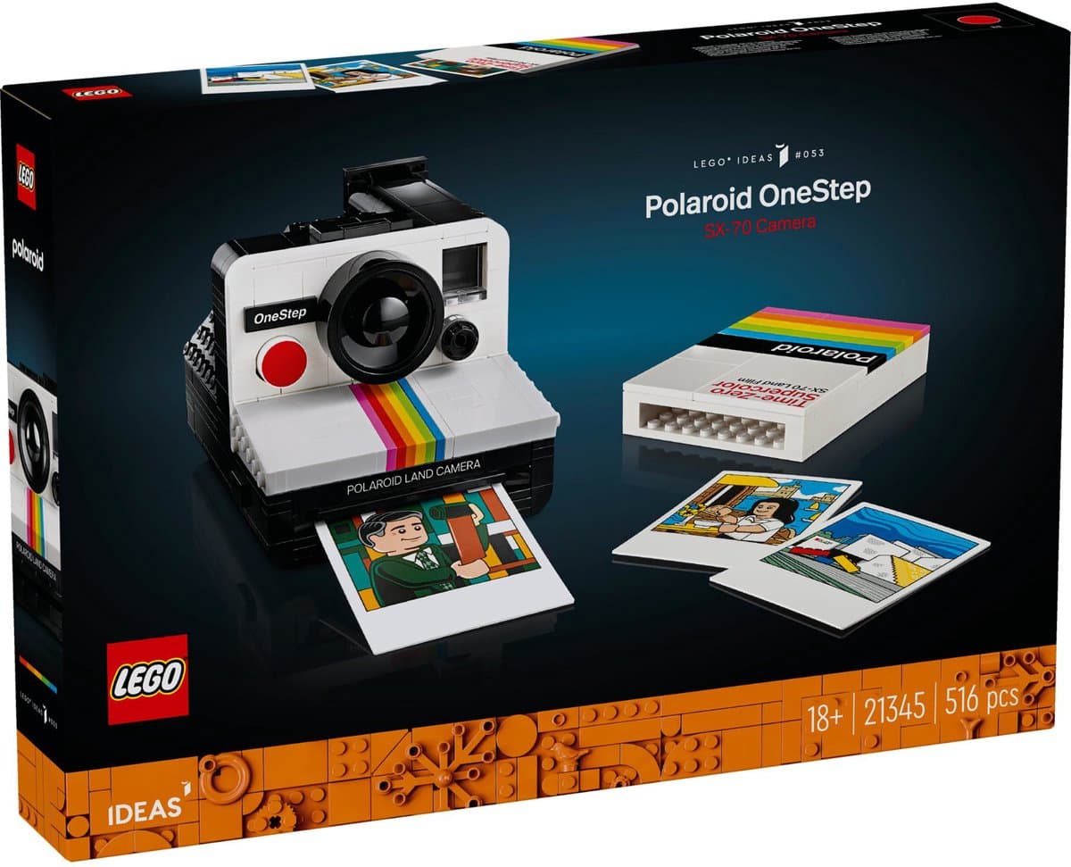 Lego Ideas 21345 Polaroid Onestep Sx-70 Camera Bouwstenen — afbeelding 1