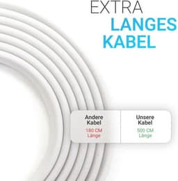 RFWR® Mobiele plafondventilator met 5 m kabel en schakelaar - Stil en energiezuinig — thumbnail 5