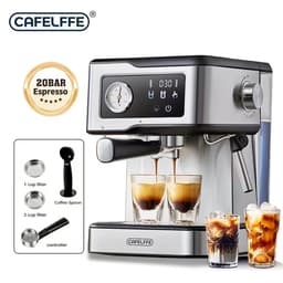 Smart Touch 20-bar espressomachine – 1,5L & stoomfunctie — thumbnail 1