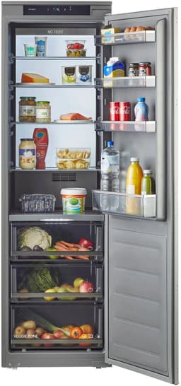 Inventum IKK1786GS inbouw koeler - Inhoud 280 liter - Nis 178 cm - sleepdeur - energielabel D — thumbnail 1