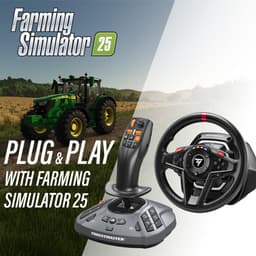 Thrustmaster Simtask Farming Pack PS - 3 producten : T128-Racestuur met pedalen, Bevestigingssysteem en FarmStick-Joystick - voor PS5 en PC — thumbnail 3